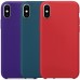 Чехол Silicone Case without Logo (AA) для Apple iPhone X / XS (5.8)