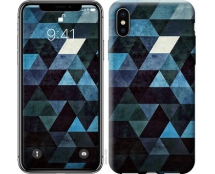 Чехол Треугольники для iPhone XS (5.8)