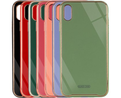 TPU+Glass чехол Venezia для Apple iPhone X / XS (5.8)