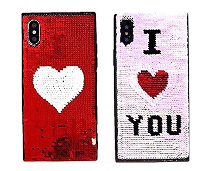 TPU чехол Sequins series для Apple iPhone X (5.8)