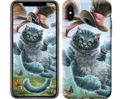 Чехол Чеширский кот 2 для iPhone XS (5.8)