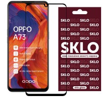 Защитное стекло SKLO 3D (full glue) для Oppo A73