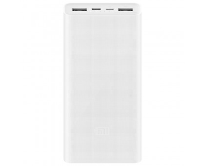 Портативное зарядное устройство Xiaomi Mi Power Bank 3 20000mAh (2USB+Type-C) (PLM18ZM/VXN4258CN)