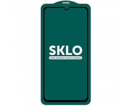 Защитное стекло SKLO 5D (full glue) (тех.пак) для Xiaomi Redmi 9 / Poco M3 / Redmi 9T