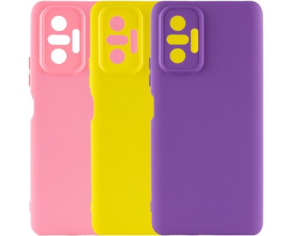 Чехол Silicone Cover Full Camera without Logo (A) для Xiaomi Redmi Note 10 Pro / 10 Pro Max