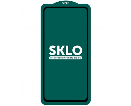 Защитное стекло SKLO 5D (full glue) (тех.пак) для Xiaomi Redmi Note 9 / Redmi 10X /Note 9T/Note 9 5G