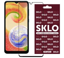 Защитное стекло SKLO 3D (full glue) для Samsung Galaxy A04