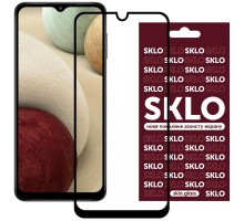 Защитное стекло SKLO 3D (full glue) для Samsung Galaxy A12/M12/A02s/M02s/A02/M02/A03s/A03 Core/A03