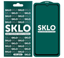 Защитное стекло SKLO 5D (full glue) для Samsung Galaxy A41