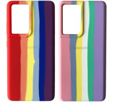 Чехол Silicone Cover Full Rainbow для Samsung Galaxy A72 4G / A72 5G