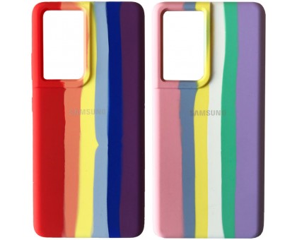 Чехол Silicone Cover Full Rainbow для Samsung Galaxy A72 4G / A72 5G