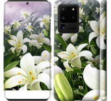 Чехол Белые лилии для Samsung Galaxy S20 Ultra