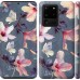 Чехол Нарисованные цветы для Samsung Galaxy S20 Ultra