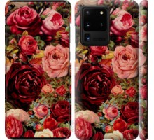 Чехол Цветущие розы для Samsung Galaxy S20 Ultra