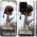 Чехол Милая девочка с зайчиком для Samsung Galaxy S20 Ultra