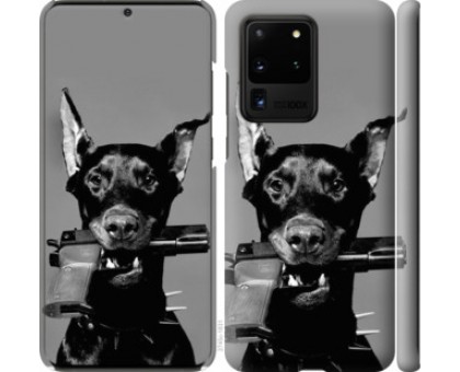 Чехол Доберман для Samsung Galaxy S20 Ultra