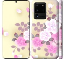 Чехол Японские цветы для Samsung Galaxy S20 Ultra