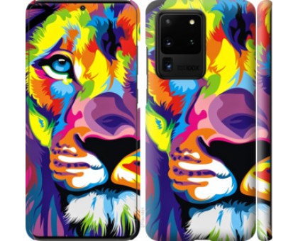 Чехол Разноцветный лев для Samsung Galaxy S20 Ultra