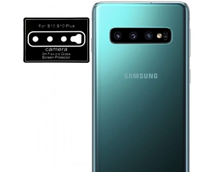 Гибкое защитное стекло 0.18mm на камеру (тех.пак) для Samsung Galaxy S10 / S10+