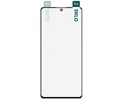 Гибкое защитное стекло SKLO Nano (тех.пак) для Samsung Galaxy S10 Lite