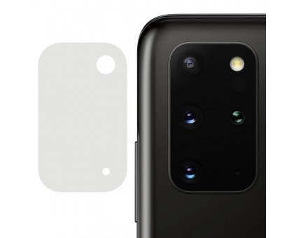 Гибкое защитное стекло 0.18mm на камеру (тех.пак) для Samsung Galaxy S20+