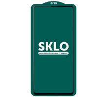 Защитное стекло SKLO 5D (full glue) (тех.пак) для Samsung Galaxy S21 FE