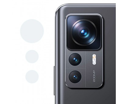 Гибкое защитное стекло 0.18mm на камеру (тех.пак) для Xiaomi 12 Lite